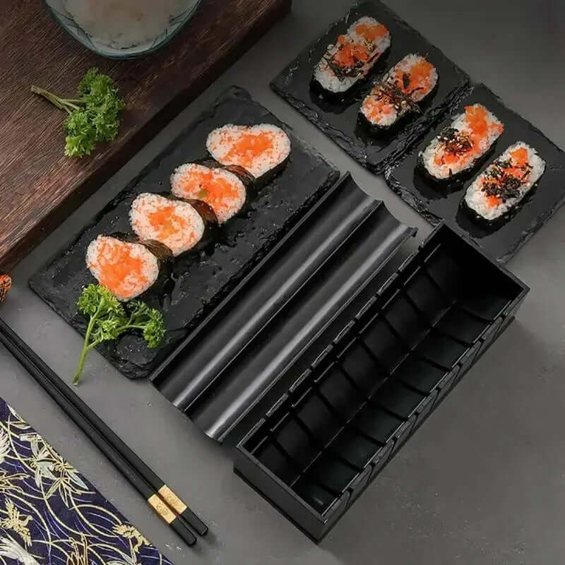 Komplet Sushi Sæt til Hjemmebrug med Skabeloner