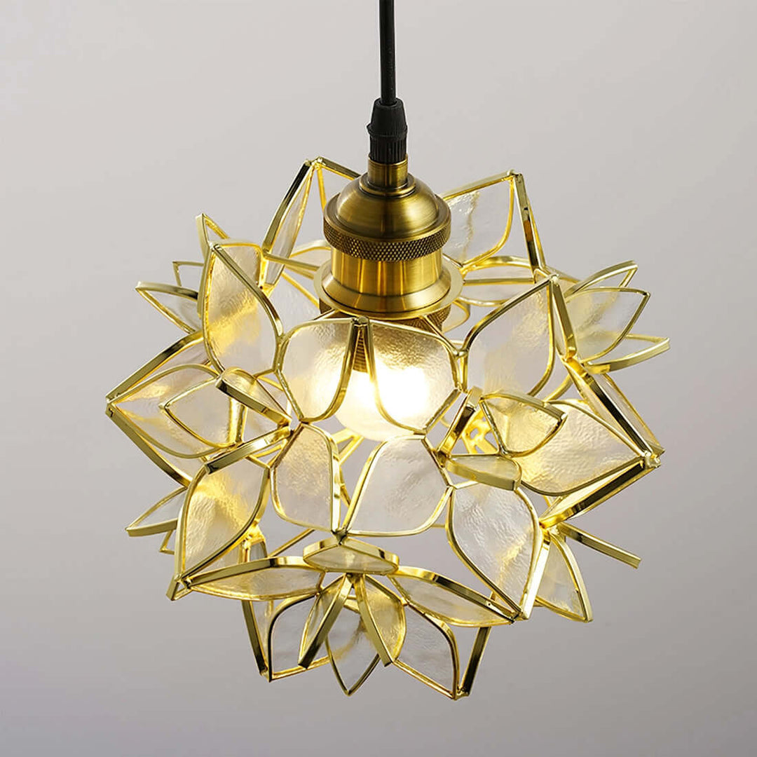 Håndlavet Kapiz Skal Loftslampe