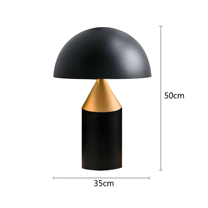 Vintage bordlampe med moderne flair