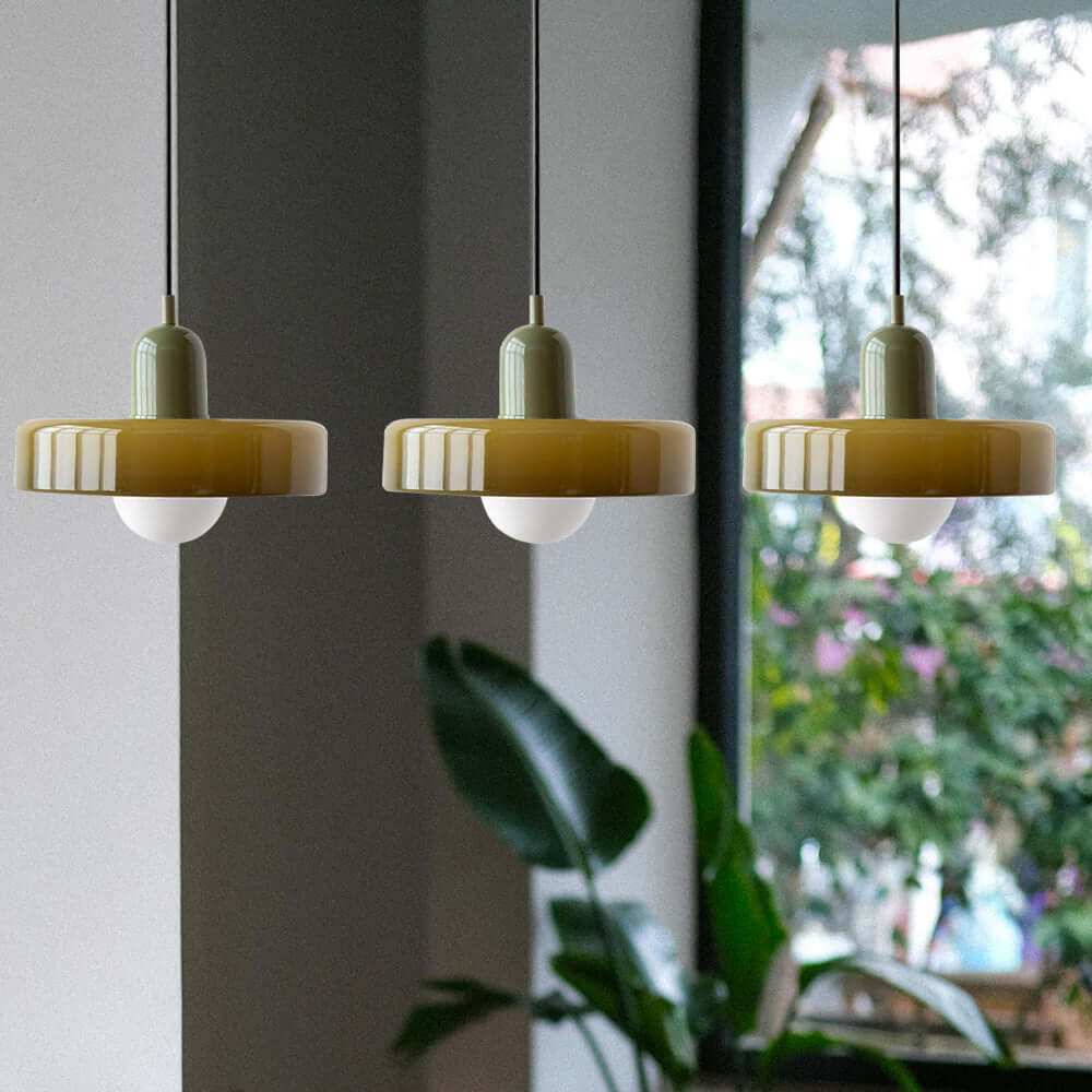 3-hovedet Bauhaus Pendellampe