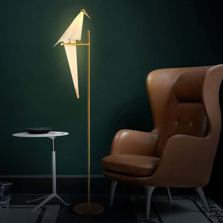 Magnetisk Origami Fuglelampe