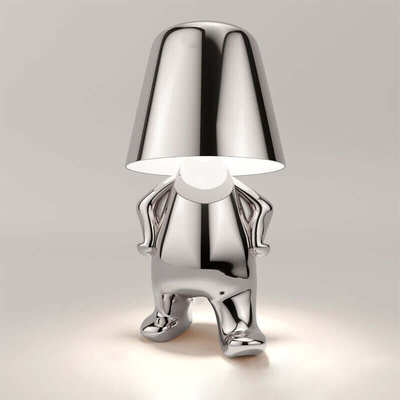 Dæmpbar LED-bordlampe, moderne, med batteri
