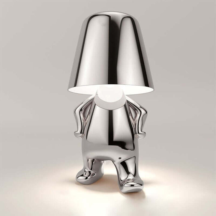 Dæmpbar LED-bordlampe, moderne, med batteri
