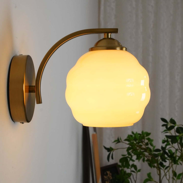 Vintage væglampe i Art Deco-stil