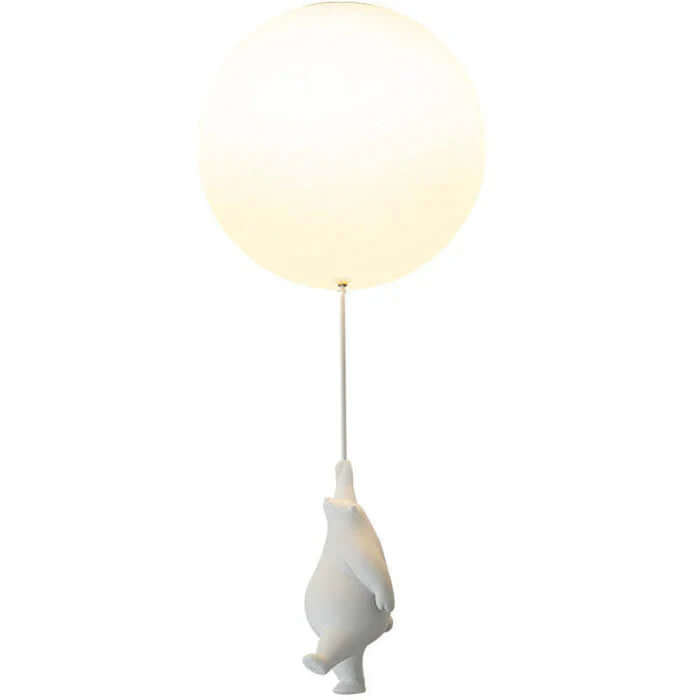 Børn Væglampe med Bjørn og Ballon