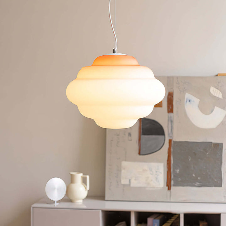 Gradient Sky Cloud Pendel Lampe