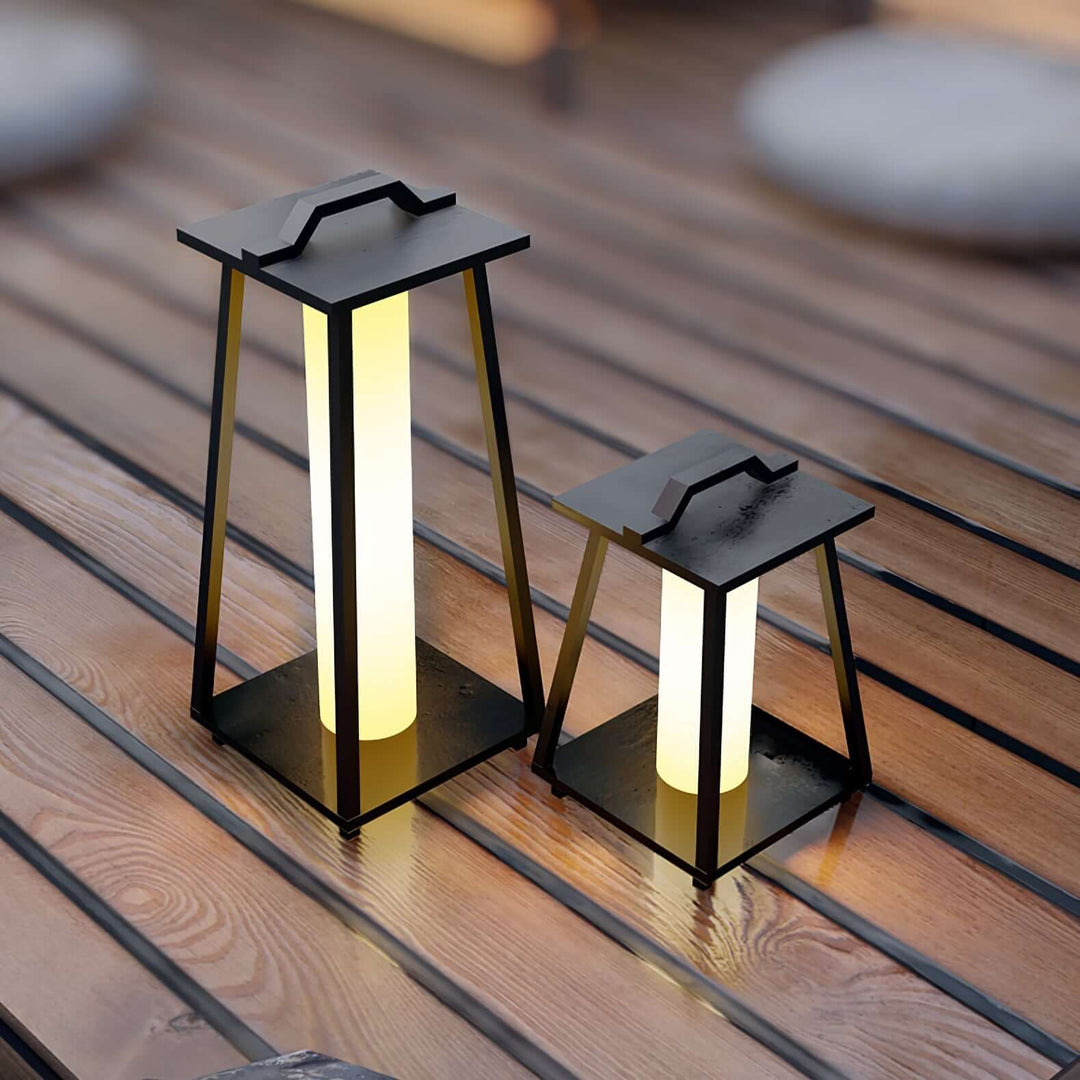 Bærbar LED Udendørs Lampe til Have & Altan