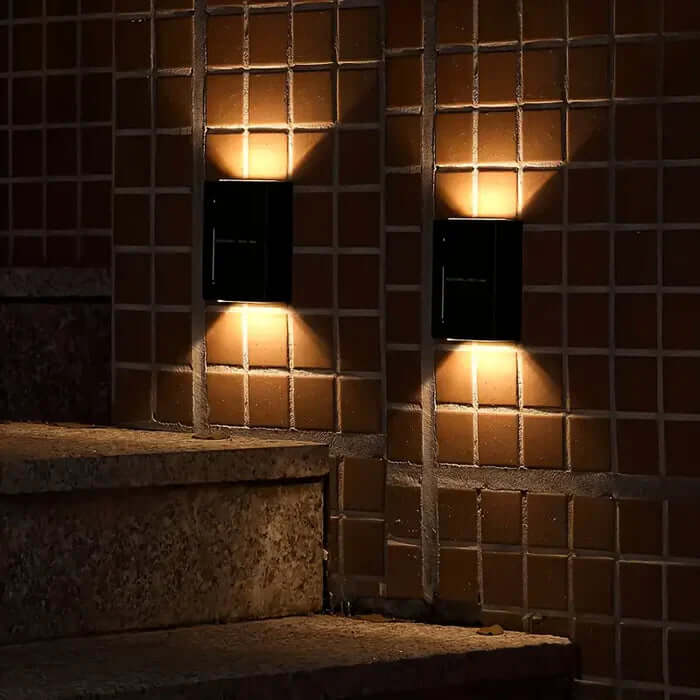 Moderne Solcelle Havelampe Væglampe LED