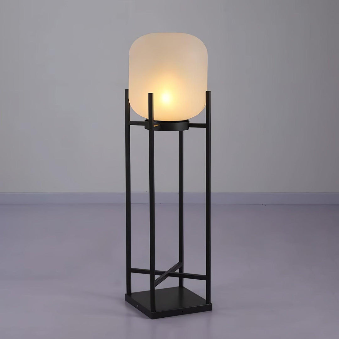 Solar Gulvlampe Udendørs Have Lanterne