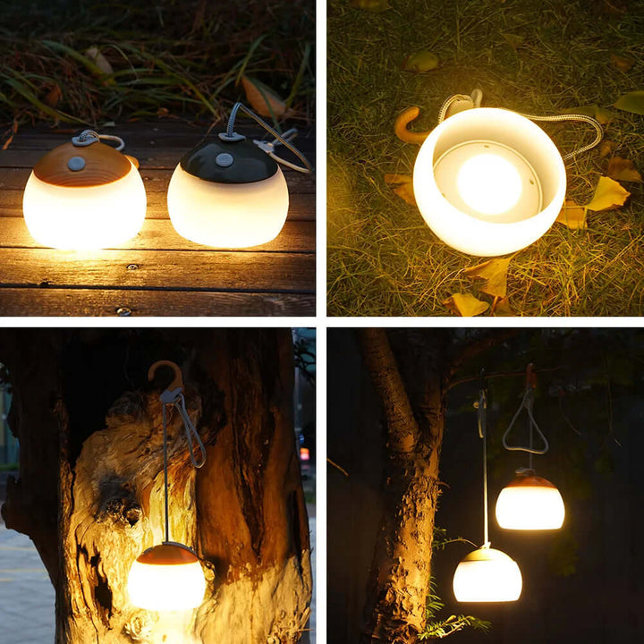 USB Genopladelig Retro Campinglygte