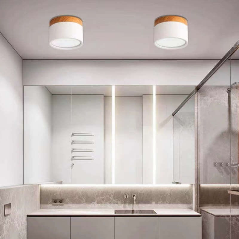 Moderne LED Loftslys i Morandi Stil