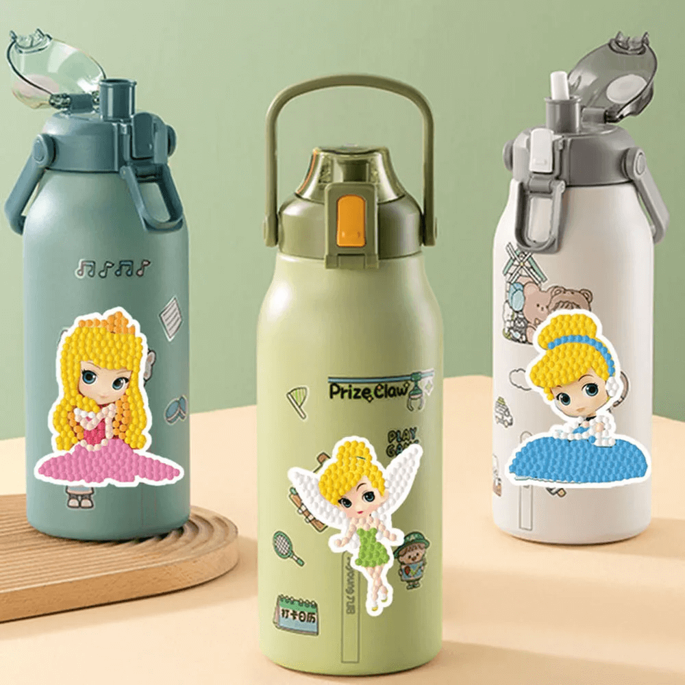 BØRNS Diamantmalesæt - Kreativt Gør-det-selv Kunstværk