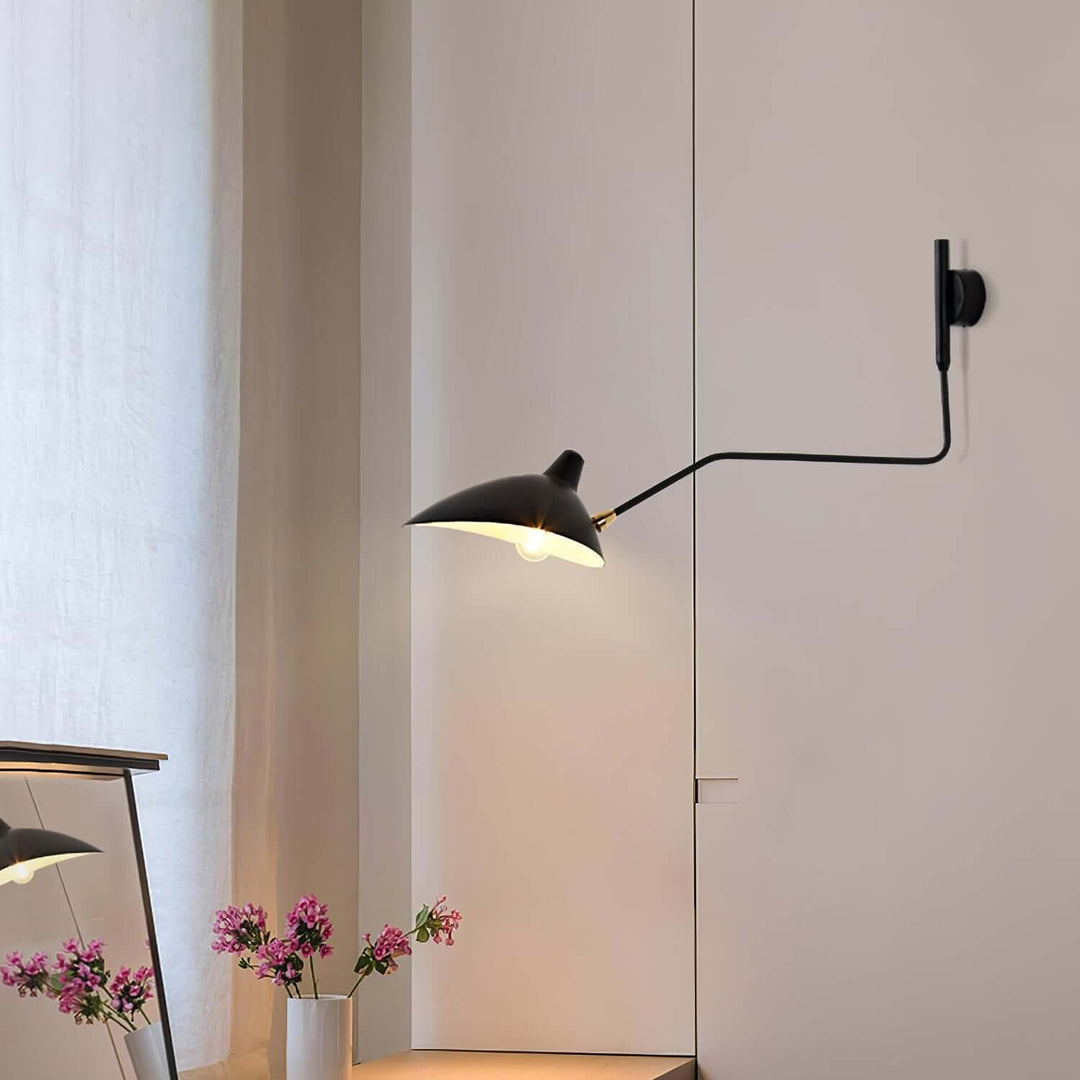 Designer væglampe - Moderne metalbelysning