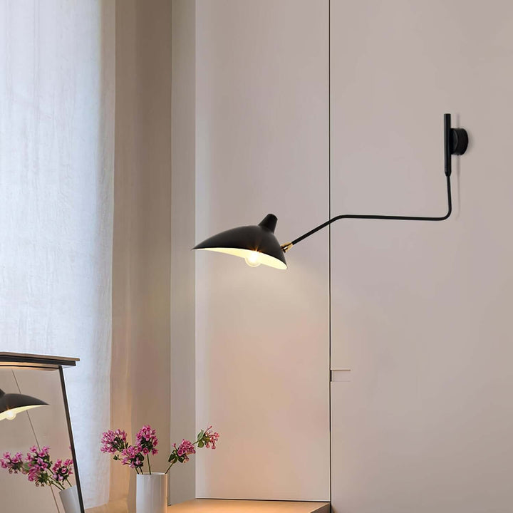 Designer væglampe - Moderne metalbelysning