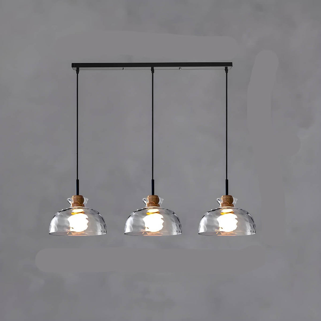 Moderne Glas Lysekrone med 1/3 Hoveder