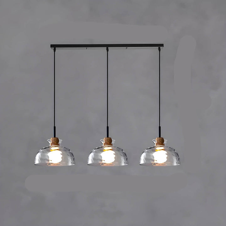 Moderne Glas Lysekrone med 1/3 Hoveder