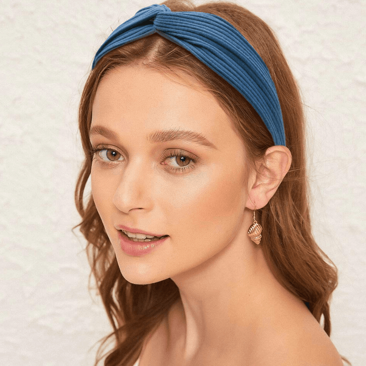 Boho Twist Hårbånd til kvinder: Elastisk og Trendy