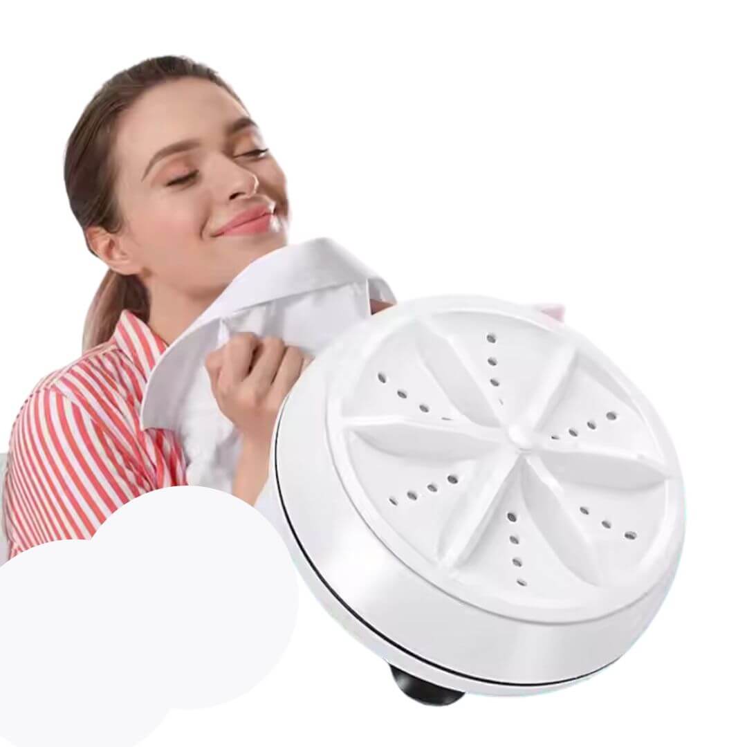 Mini 2-i-1 ultralyds vaskehjælp