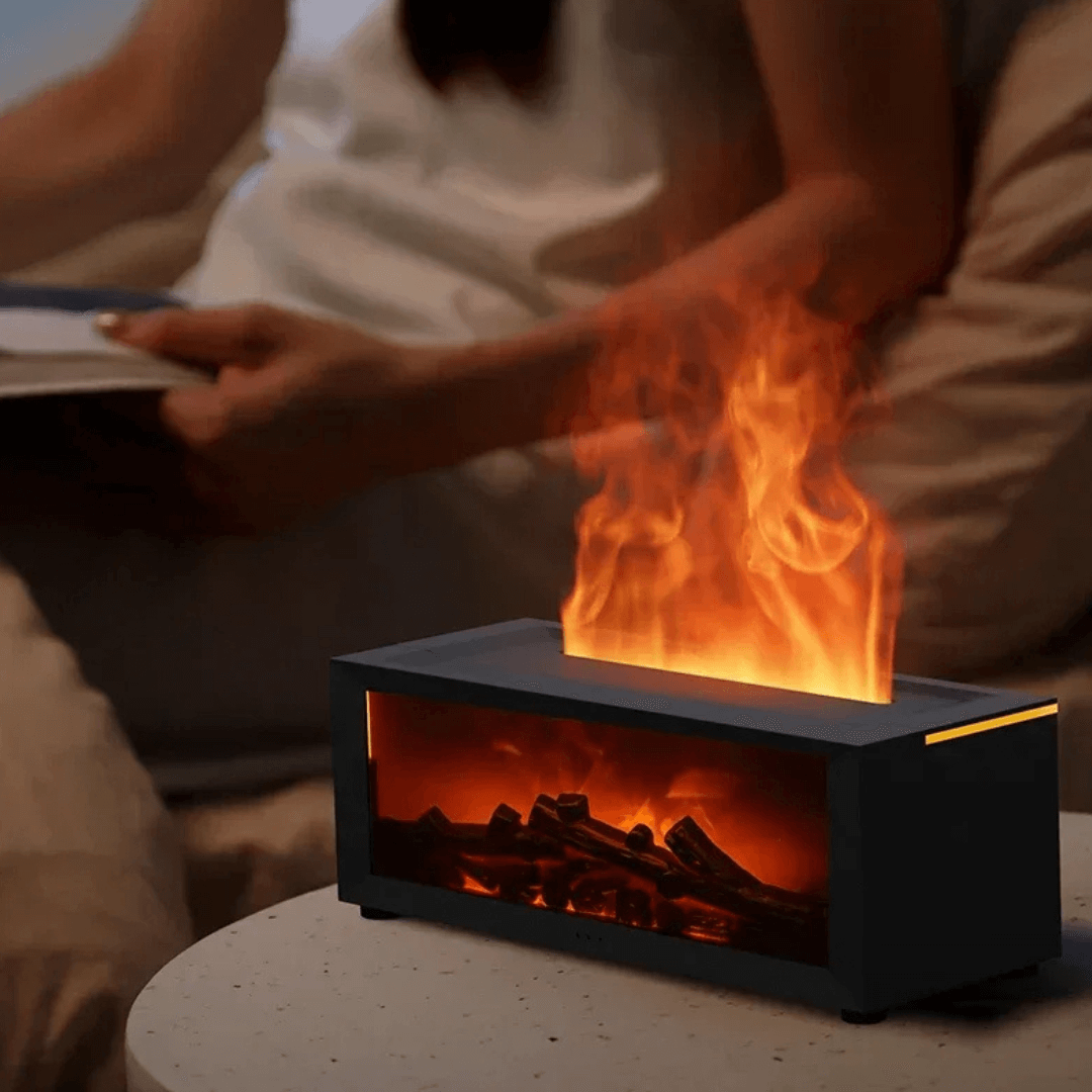 Flammeeffekt Aroma Diffuser til Hjemmet