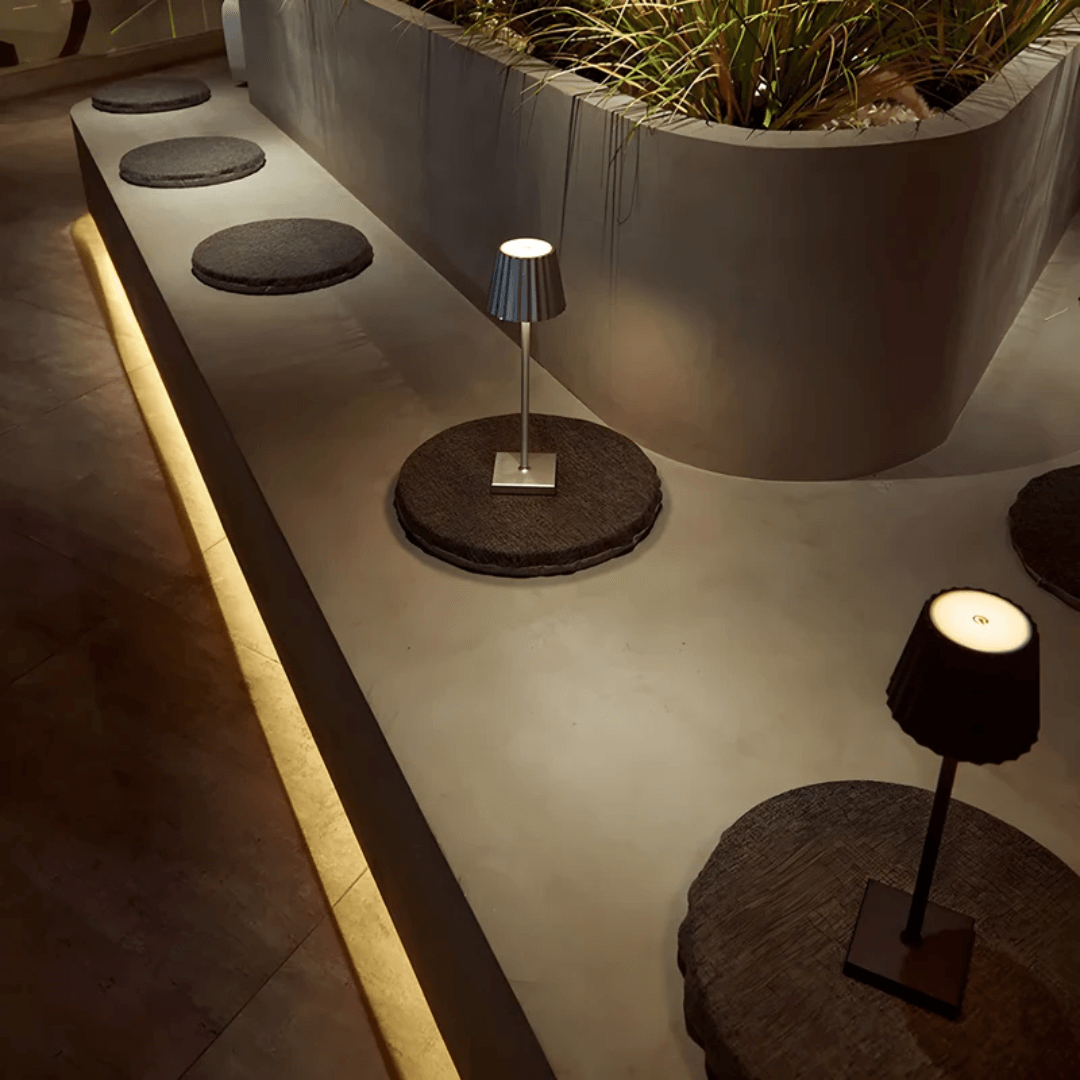 Dimbare LED Bordlampe, Trådløs