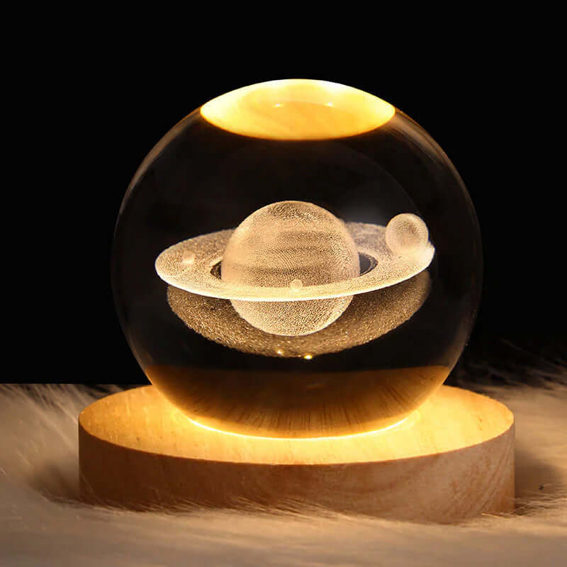 3D Krystal Stemningslys Dekolampe