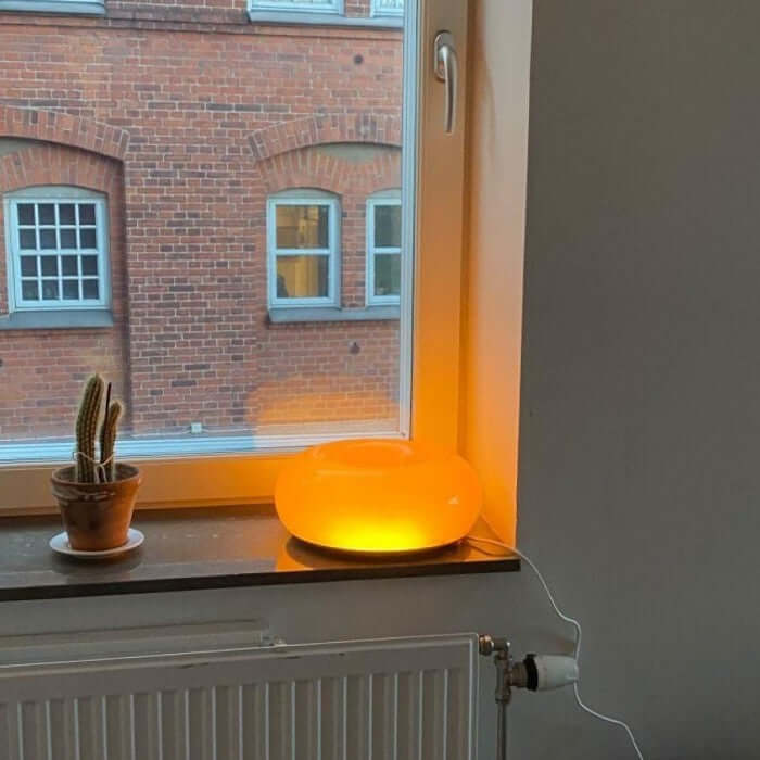 Dæmpbar Donut Væg- & Bordlampe