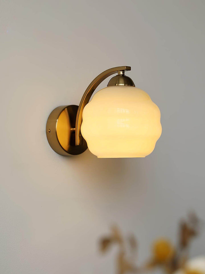 Vintage væglampe i Art Deco-stil