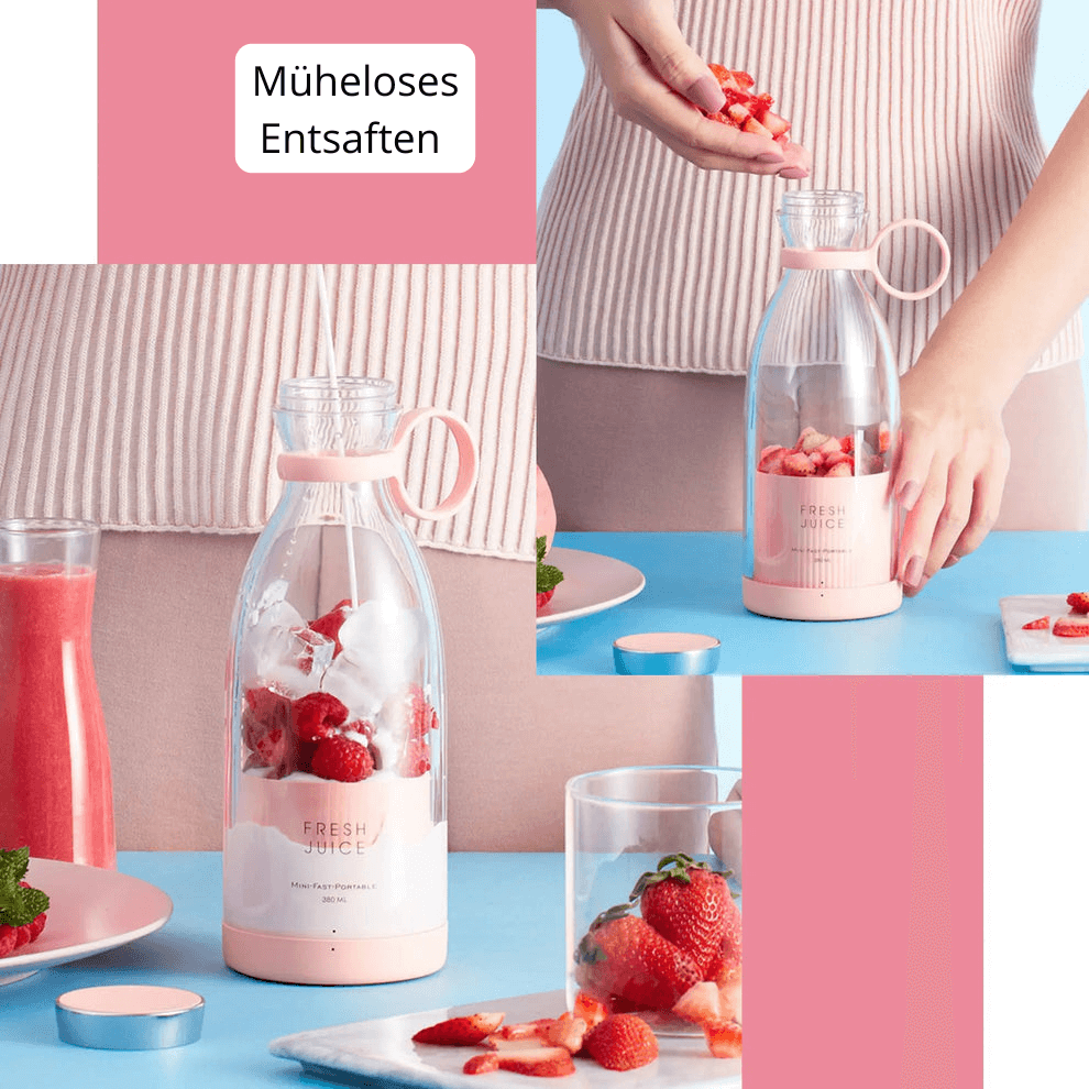 Bærbar Mini-Blender til Smoothies & Shakes
