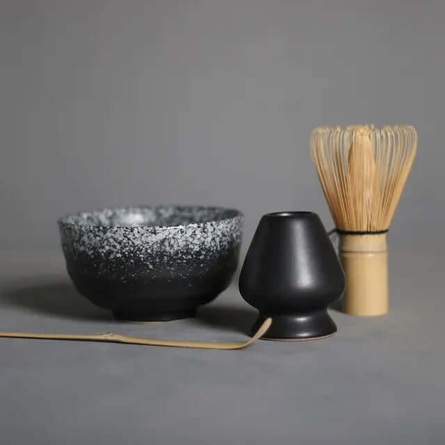 Matcha-sæt til traditionel teceremoni