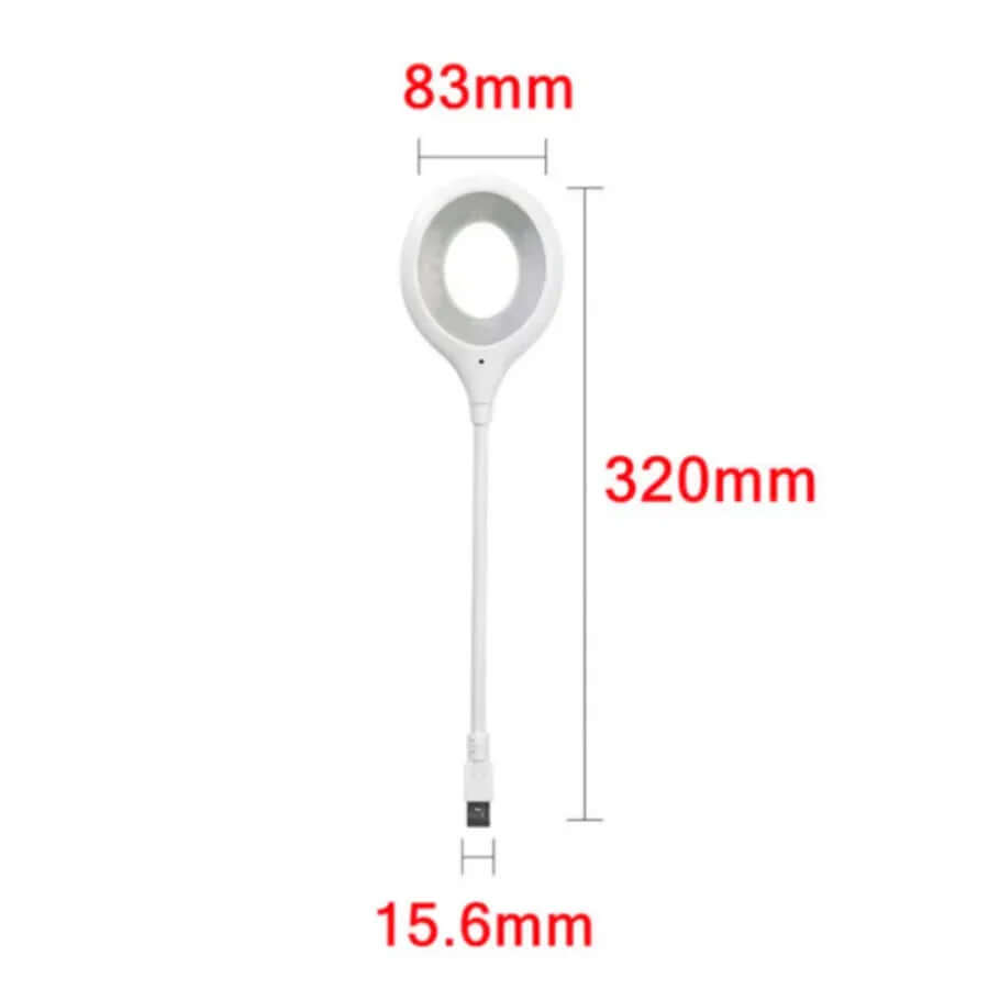 LED natlampe, genopladelig, dæmpbar