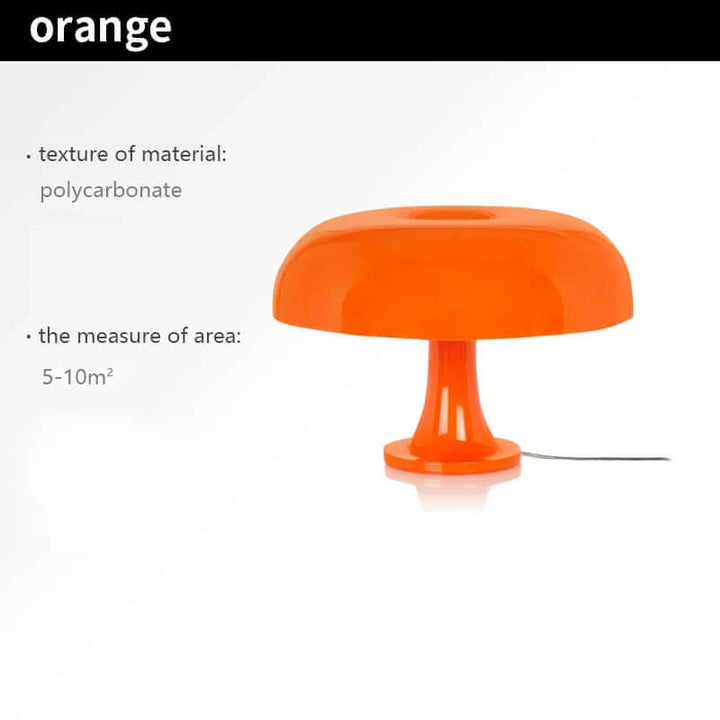 LED Bordlampe med Champignon Design