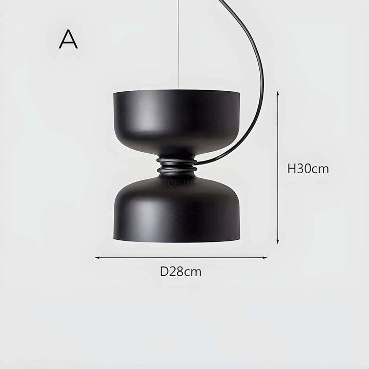 Geometrisk LED Pendellampe i Moderne Design