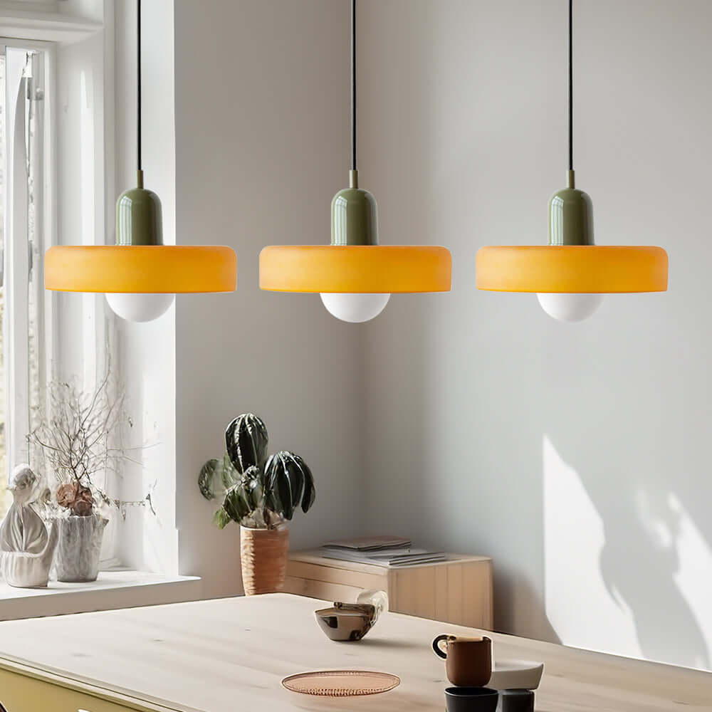 3-hovedet Bauhaus Pendellampe