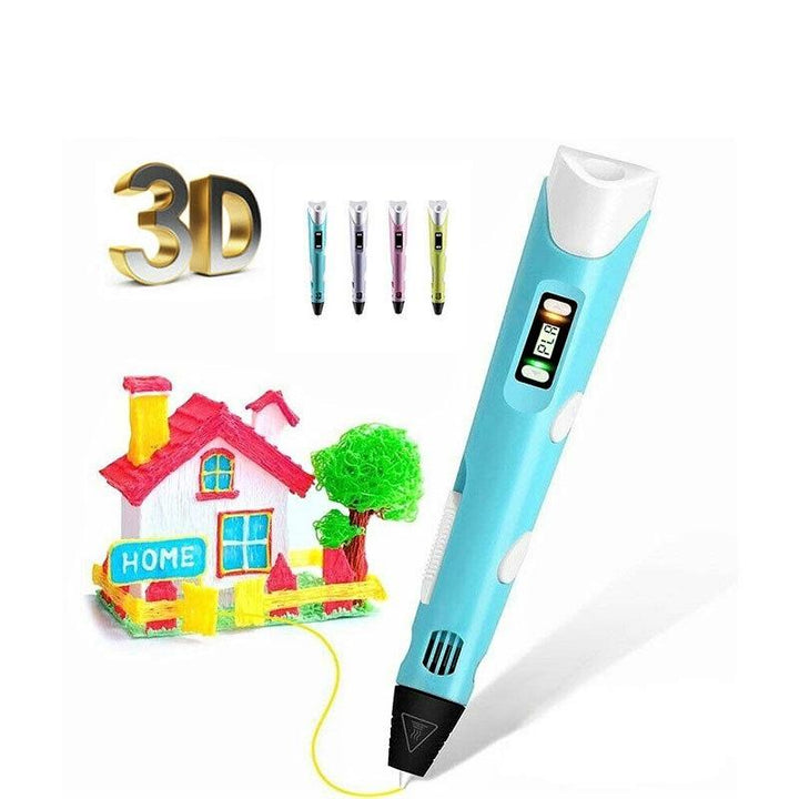 Oplev fremtidens tegning med denne innovative 3D pen. Skab komplekse strukturer og kunst i tre dimensioner.