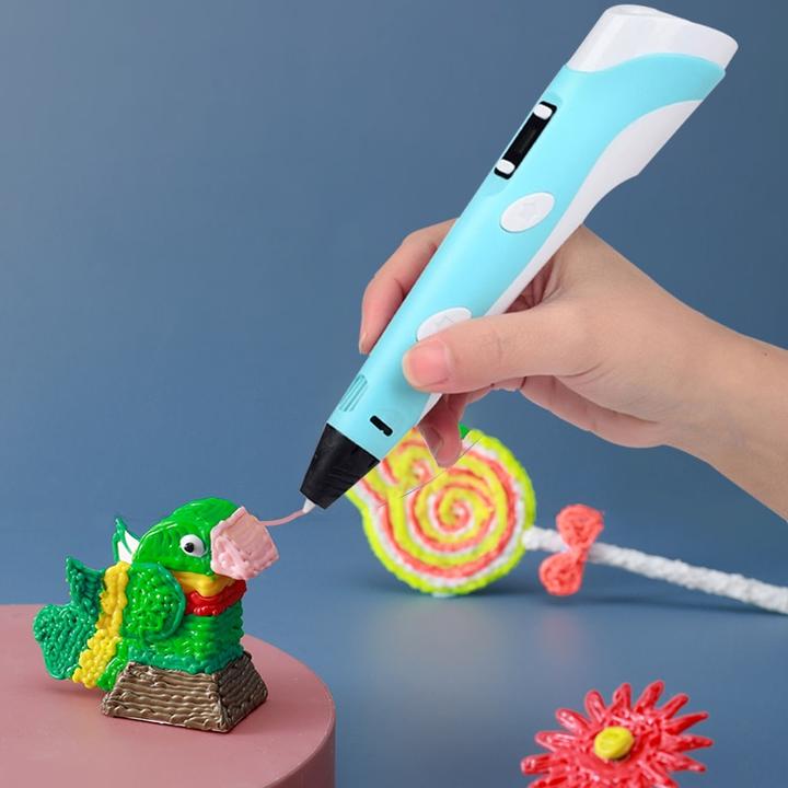 Perfekt 3D pen til DIY-projekter og familieaktiviteter. Slip fantasien løs og tegn i 3D med lethed.