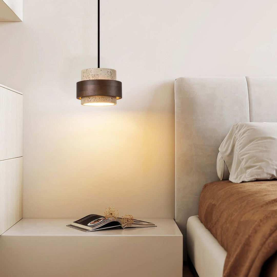 Wabi-Sabi Pendelvæglampe Retro Design