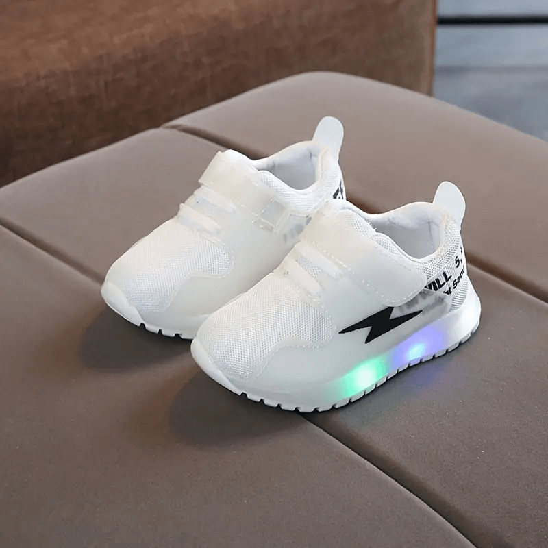 Børns LED-Sneakers - Lysende og Behagelige Sko