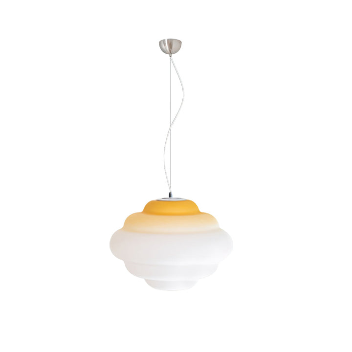 Gradient Sky Cloud Pendel Lampe