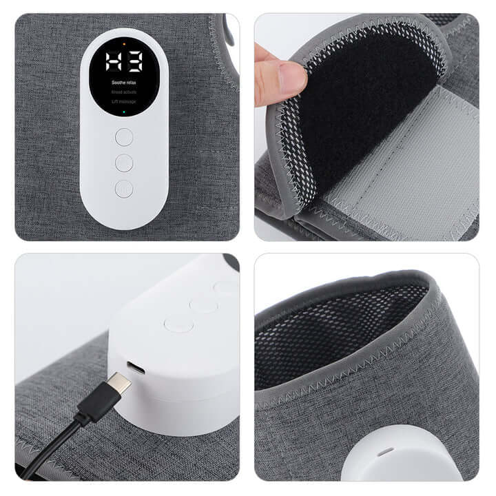 Benmassageapparat med Luftkompression & 3 Tilstande til Afslapning