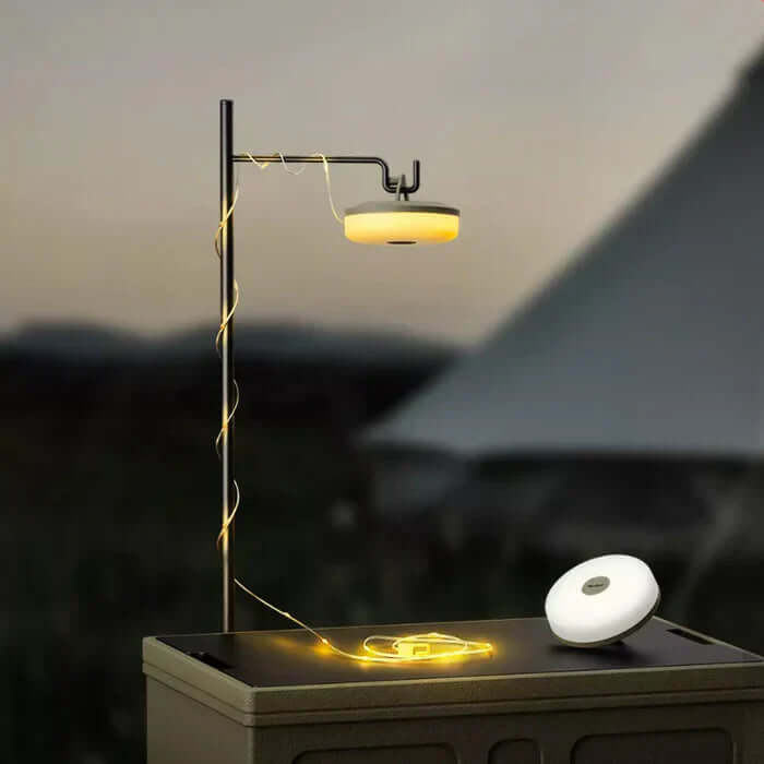 LED lyskæde 10m, vandtæt, USB, varmhvid