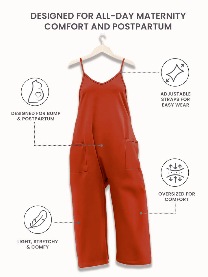 Stilfuld kvinders jumpsuit med elastisk talje, der tilføjer et elegant touch til din stil.
