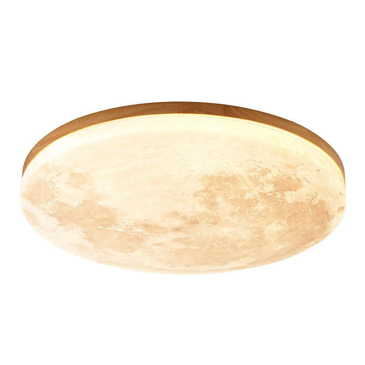 Måneformet LED Loftlampe - Moderne Design