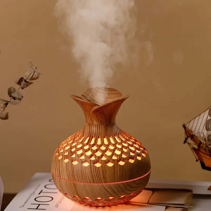 Aromadiffuser Luftbefeuchter med LED-Nattelys