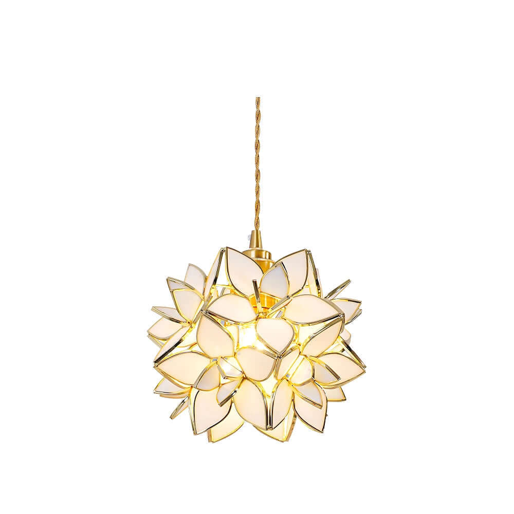 Håndlavet Kapiz Skal Loftslampe