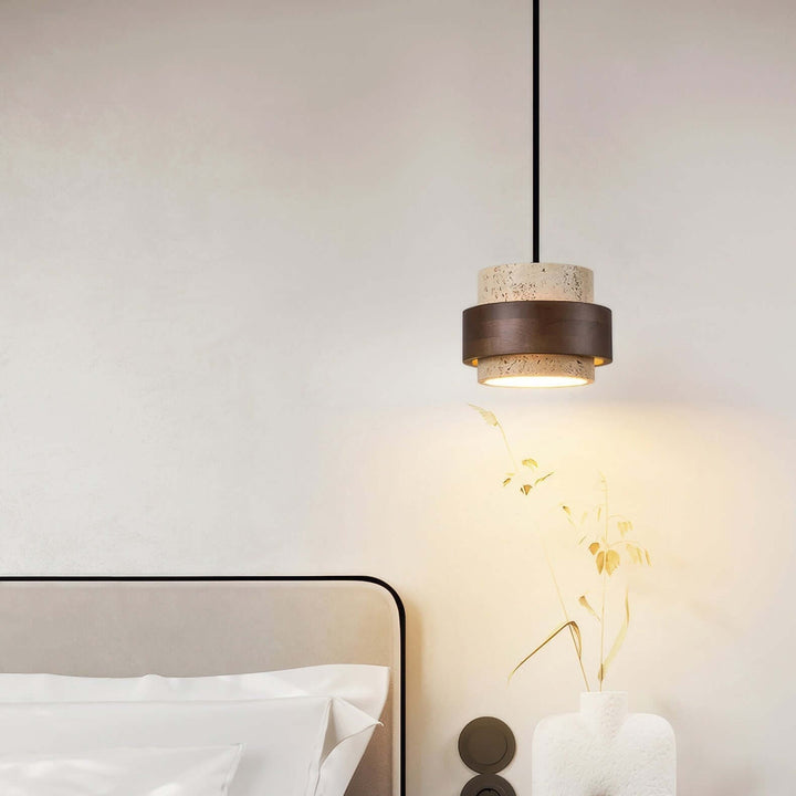 Wabi-Sabi Pendelvæglampe Retro Design