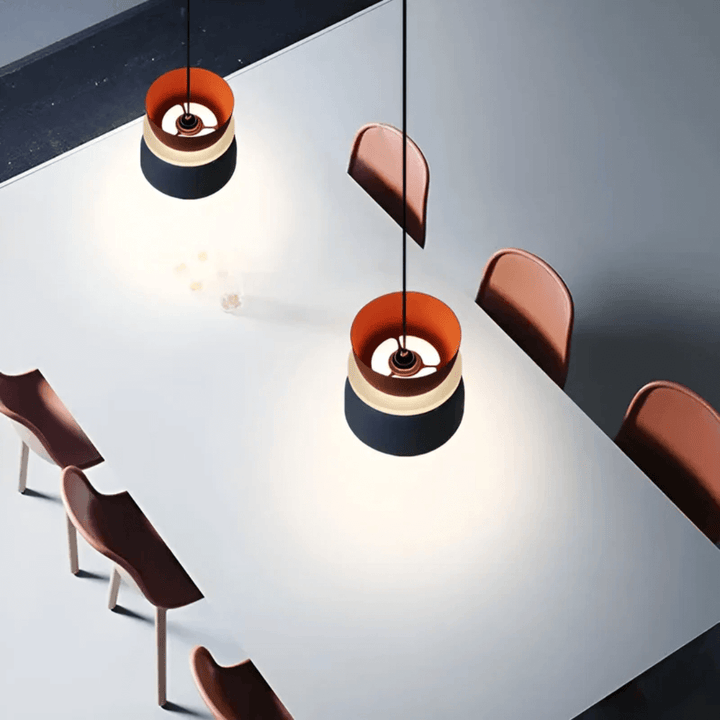 Farverig LED Macaron Design Pendellampe