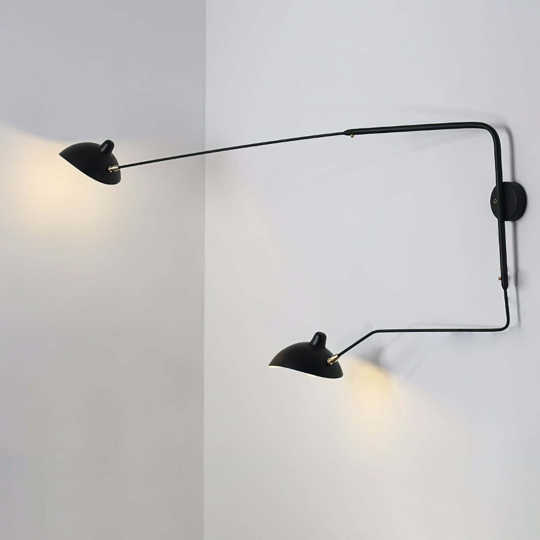 Designer væglampe - Moderne metalbelysning