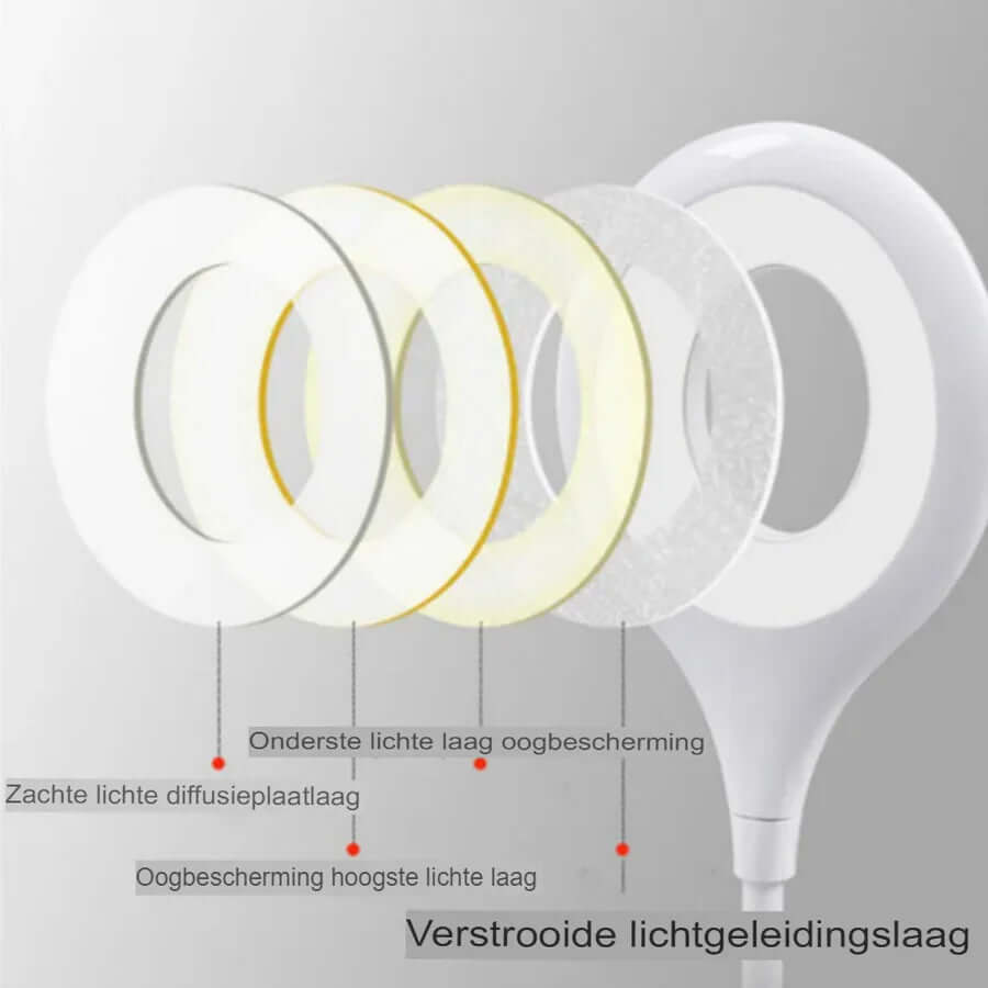 LED natlampe, genopladelig, dæmpbar