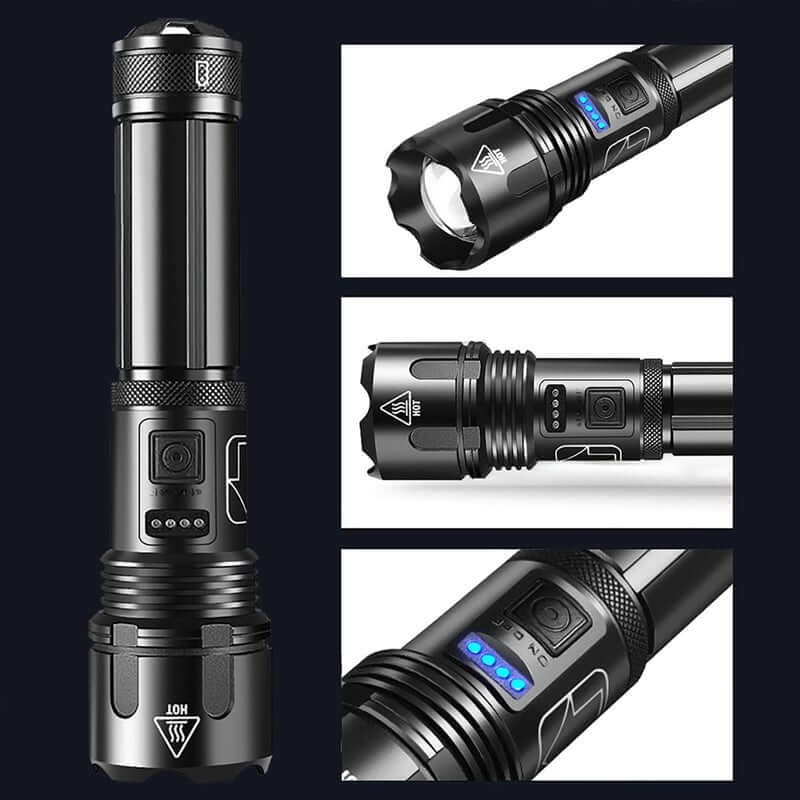 Taktisk LED-lommelygte