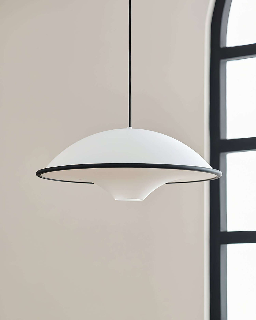 UFO Pendel Lampe - Akryl & Metal